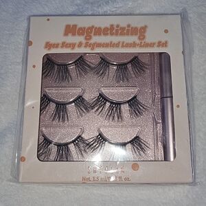 glam Magnetizing Lash & Liner Set - Black and Pink